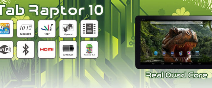 Tableta Quad Core Raptor 10