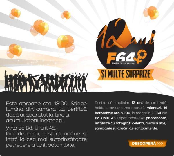 F64 aniverseaza 12 ani!