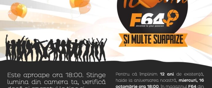 F64 aniverseaza 12 ani!