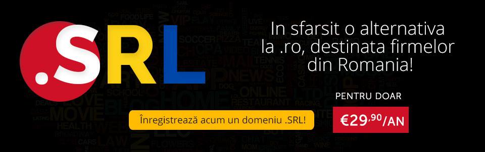 inregistrare domenii .srl