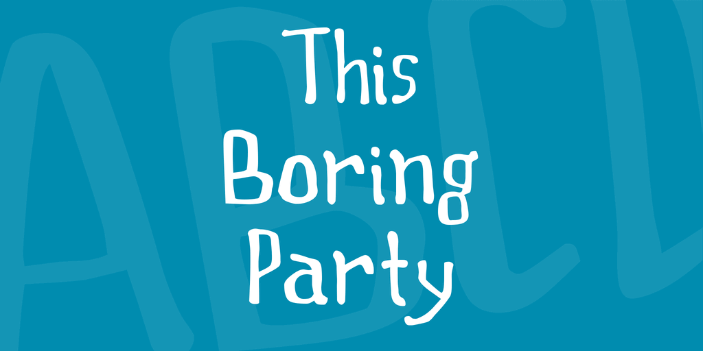 this-boring-party-font-1-big