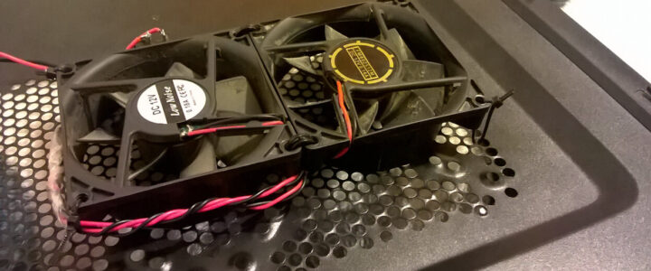 ventilatoare montate pe laterala