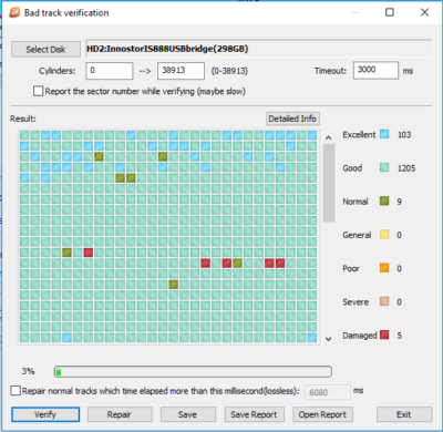 baduri hdd dupa regenerare