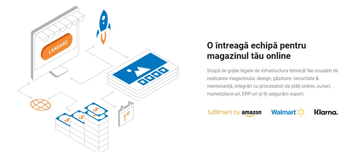 Platforma magazin online - Blugento.ro