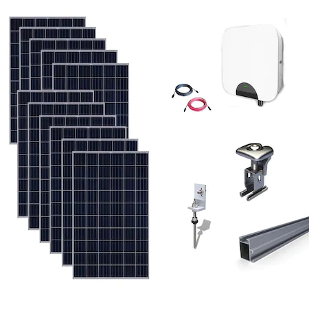 Sistem panouri fotovoltaice in grid la eMag